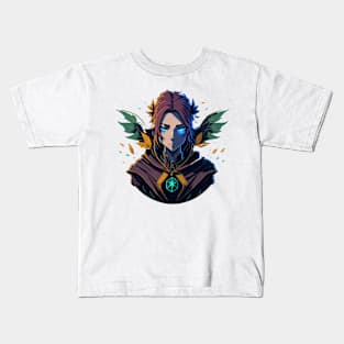 Elf Earth Mage Kids T-Shirt